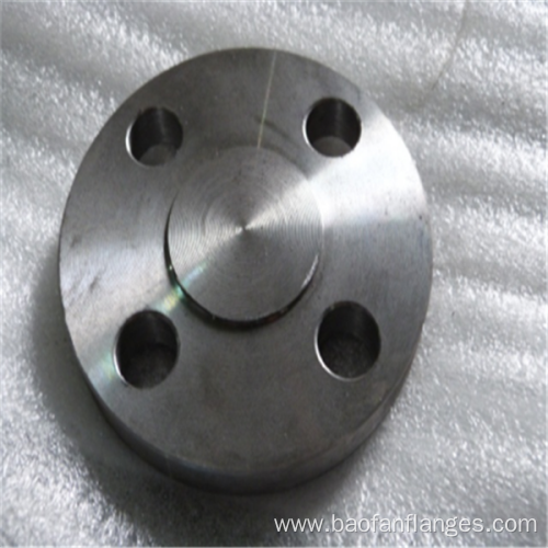 Structural steel blind flange